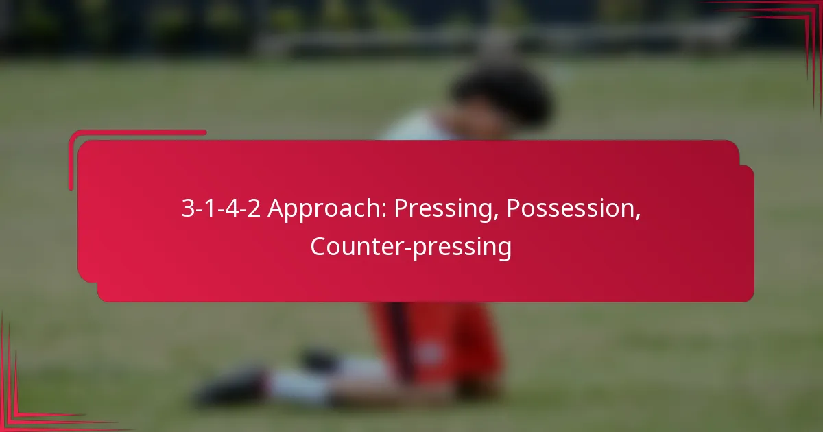 Read more about the article 3-1-4-2 Approach: Pressing, Possession, Counter-pressing