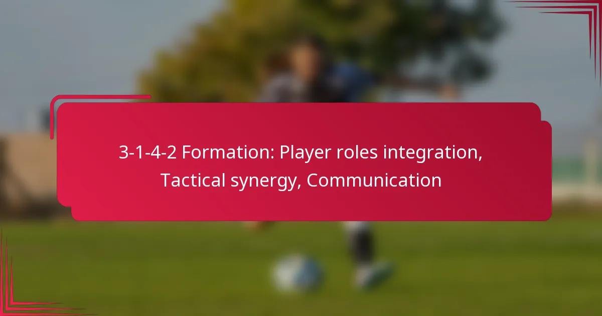 You are currently viewing 3-1-4-2 Formation: Player roles integration, Tactical synergy, Communication