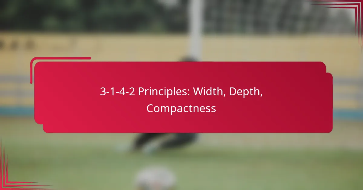 Read more about the article 3-1-4-2 Principles: Width, Depth, Compactness