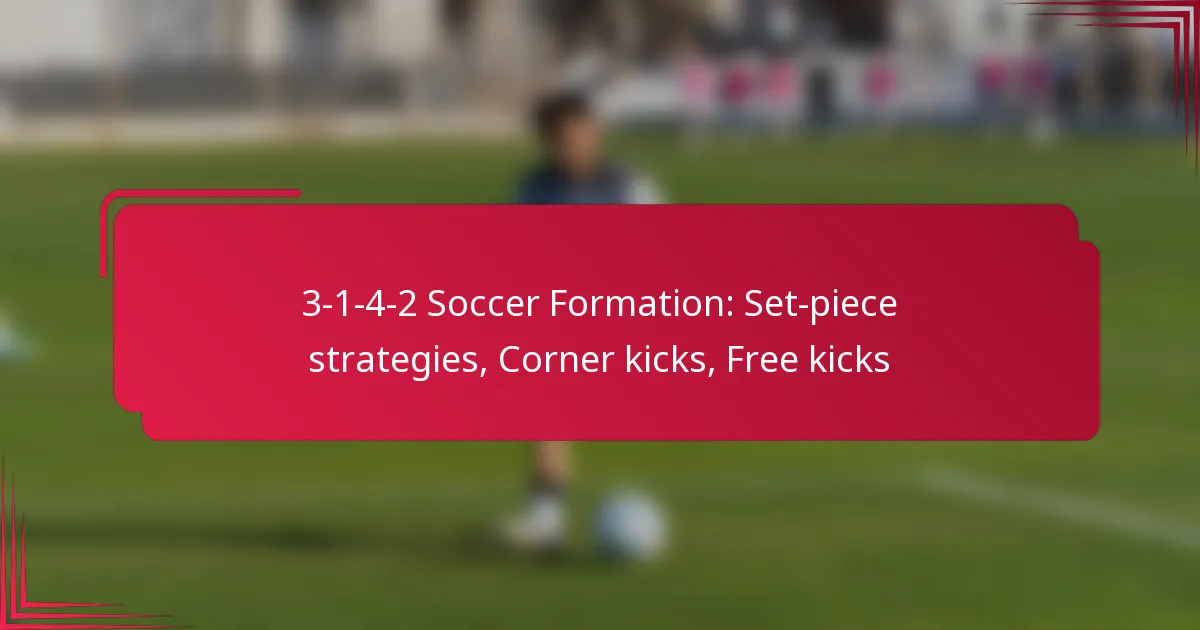 You are currently viewing 3-1-4-2 Soccer Formation: Set-piece strategies, Corner kicks, Free kicks