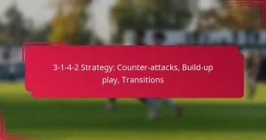 Read more about the article 3-1-4-2 Strategy: Counter-attacks, Build-up play, Transitions