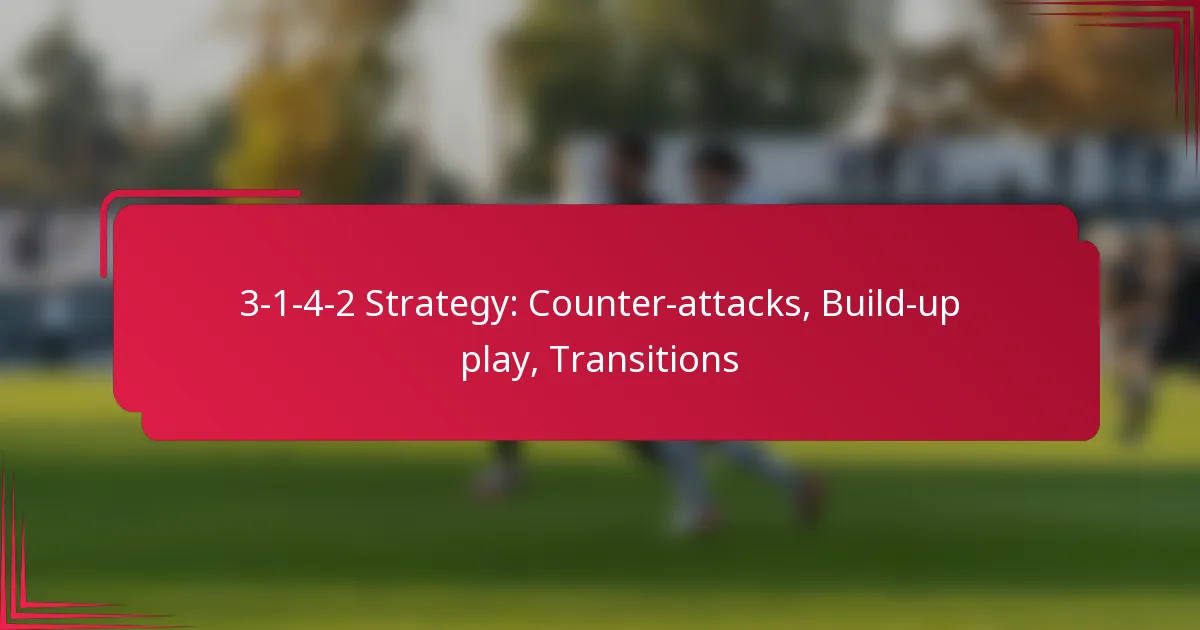 Read more about the article 3-1-4-2 Strategy: Counter-attacks, Build-up play, Transitions