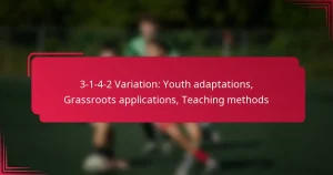 Read more about the article 3-1-4-2 Variation: Youth adaptations, Grassroots applications, Teaching methods