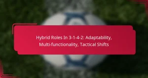 Read more about the article Hybrid Roles In 3-1-4-2: Adaptability, Multi-functionality, Tactical Shifts