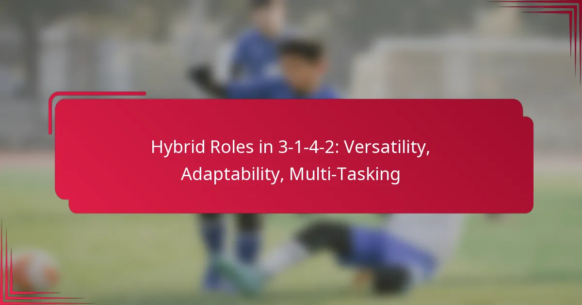 Read more about the article Hybrid Roles in 3-1-4-2: Versatility, Adaptability, Multi-Tasking