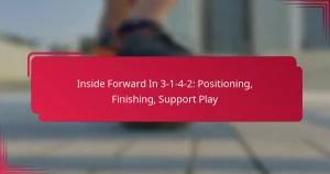 Read more about the article Inside Forward In 3-1-4-2: Positioning, Finishing, Support Play