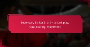 Read more about the article Secondary Striker In 3-1-4-2: Link play, Goal-scoring, Movement