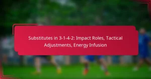 Read more about the article Substitutes in 3-1-4-2: Impact Roles, Tactical Adjustments, Energy Infusion