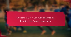 Read more about the article Sweeper in 3-1-4-2: Covering Defence, Reading the Game, Leadership