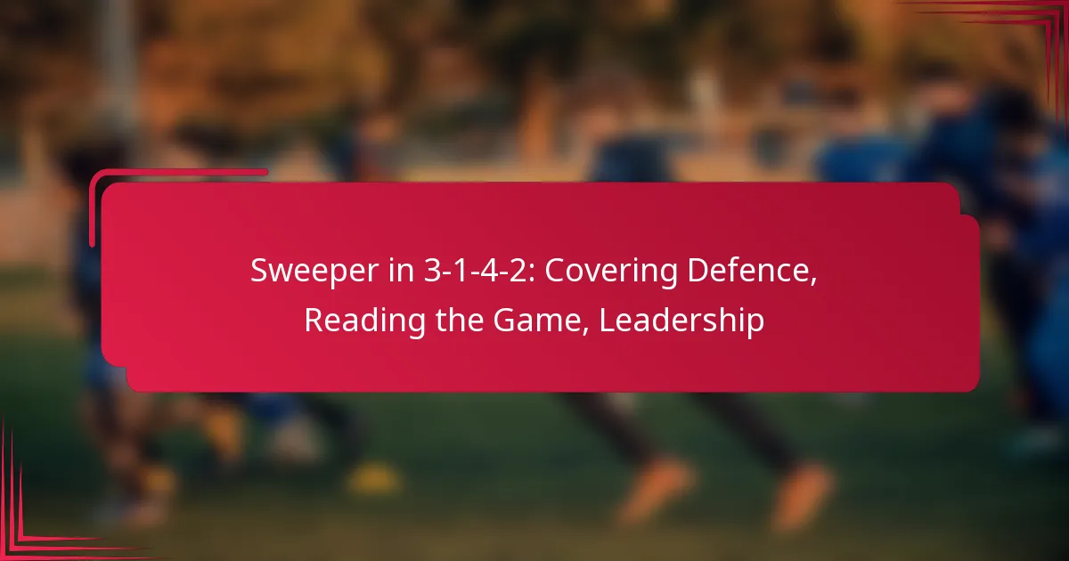 Read more about the article Sweeper in 3-1-4-2: Covering Defence, Reading the Game, Leadership