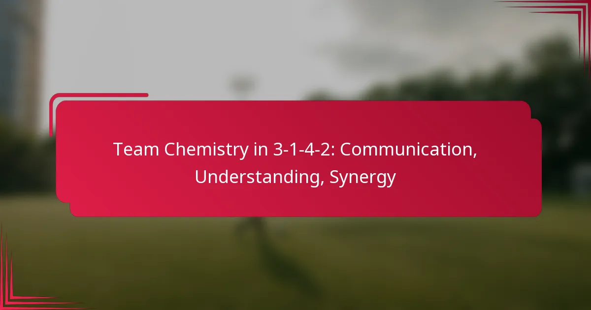 Read more about the article Team Chemistry in 3-1-4-2: Communication, Understanding, Synergy
