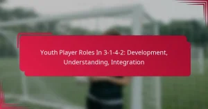 Read more about the article Youth Player Roles In 3-1-4-2: Development, Understanding, Integration